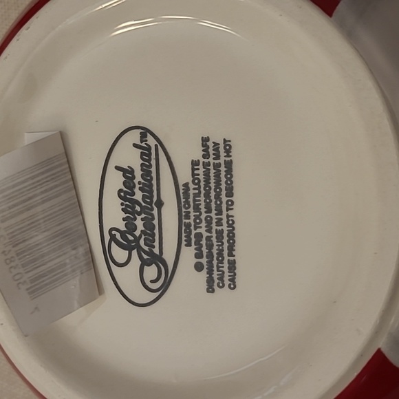 Certified International Snowman top hat bowls - holly - Picture 2 of 2